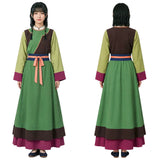 Movie Version Maomao Women Green Outfit Cosplay Costume Outfit Halloween Carnival Suit