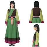 Movie Version Maomao Women Green Outfit Cosplay Costume Outfit Halloween Carnival Suit