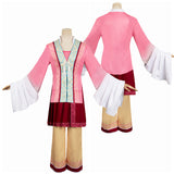 Movie White Snake 2024 Baoqing Fox Women Pink Outfit Cosplay Costume Outfits Halloween Carnival Suit