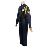 Movie Zootopia 2024 Nick Wilde Women Blue Uniform Outfits Cosplay Costume Outfits Halloween Carnival Suit