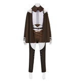 Mushoku Tensei Eris Greyrat Women Brown Outfit With Coat Cosplay Costume Outfit Halloween Carnival Suit