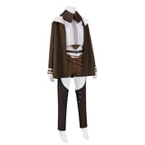 Mushoku Tensei Eris Greyrat Women Brown Outfit With Coat Cosplay Costume Outfit Halloween Carnival Suit