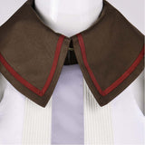 Mushoku Tensei Eris Greyrat Women Brown Outfit With Coat Cosplay Costume Outfit Halloween Carnival Suit