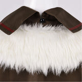 Mushoku Tensei Eris Greyrat Women Brown Outfit With Coat Cosplay Costume Outfit Halloween Carnival Suit