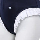My Dress-Up Darling Kitagawa Marin Women Blue Sailor Swimsuit Cosplay Costume Outfit Halloween Carnival Suit