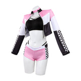My Dress-Up Darling Kitagawa Marin Women Pink Outfit Cosplay Costume Outfit Halloween Carnival Suit