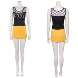 Nami Women Black and Yellow Outfit Cosplay Costume Outfit Halloween Carnival Suit