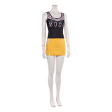 Nami Women Black and Yellow Outfit Cosplay Costume Outfit Halloween Carnival Suit