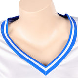 Nami Women Blue and White Striped Outfit Cosplay Costume Outfit Halloween Carnival Suit