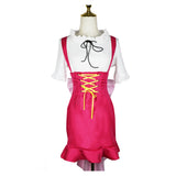 Nami Women Pink Dress Cosplay Costume Outfit Halloween Carnival Suit