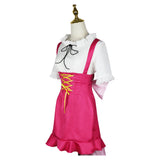Nami Women Pink Dress Cosplay Costume Outfit Halloween Carnival Suit
