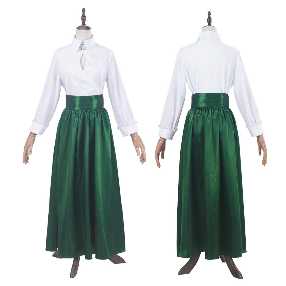 national lampoon's christmas vacation dress National Lampoon's Christmas Vacation Ellen Griswold Green Dress Carnival Halloween Cosplay Costume
