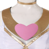 New Panty & Stocking with Garterbelt Panty Women White Dress Outfit Cosplay Costume