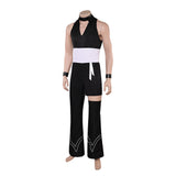 New Panty & Stocking with Garterbelt Polyurethane Black Outfit Cosplay Costume Outfits Halloween Carnival Suit