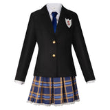 New Panty & Stocking with Garterbelt Stocking Black Outfit Cosplay Costume Outfits Halloween Carnival Suit