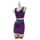 Nico Robin Women Purple Outfit Cosplay Costume Outfit Halloween Carnival Suit