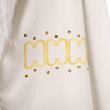 Nico Robin Women White Outfit with Cloak Cosplay Costume Outfit Halloween Carnival Suit