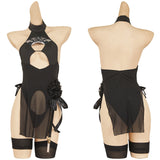 NieR: Automata 2B Women Cosplay Costume Outfits Halloween Carnival Suit