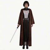 Nightsisters Asajj Ventress Women Brown Outfit Cosplay Costume Outfit Halloween Carnival Suit