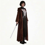 Nightsisters Asajj Ventress Women Brown Outfit Cosplay Costume Outfit Halloween Carnival Suit