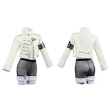 Nikke Goddess of Victory Blanc Women White Uniform Cosplay Costume Outfit Halloween Carnival Suit
