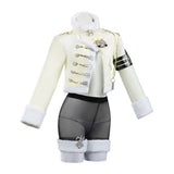 Nikke Goddess of Victory Blanc Women White Uniform Cosplay Costume Outfit Halloween Carnival Suit