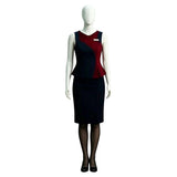 Non-Stop Nacy Women Black and Red Outfit Cosplay Costume Outfit Halloween Carnival Suit