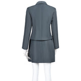 Nosferatu Lucy Harker Grey Uniform Outfit Cosplay Costume Outfits Halloween Carnival Suit