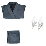 Nosferatu Lucy Harker Grey Uniform Outfit Cosplay Costume Outfits Halloween Carnival Suit