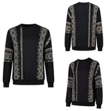 Obsession Bear Black Crewneck Sweatshirt Cosplay Costume Outfit Halloween Carnival Suit