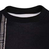 Obsession Bear Black Crewneck Sweatshirt Cosplay Costume Outfit Halloween Carnival Suit