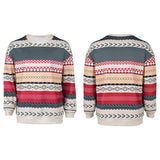 Obsession Bear Color-block Sweater Cosplay Costume Outfit Halloween Carnival Suit