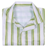 Obsession Bear Green Striped Shirt Cosplay Costume Outfit Halloween Carnival Suit