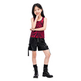 Obsession Nikki Kids Children Red Outfit Cosplay Costume Outfit Halloween Carnival Suit