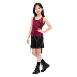 Obsession Nikki Kids Children Red Outfit Cosplay Costume Outfit Halloween Carnival Suit