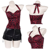 Obsession Nikki Women Red Outfit Cosplay Costume Outfit Halloween Carnival Suit