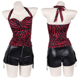 Obsession Nikki Women Red Outfit Cosplay Costume Outfit Halloween Carnival Suit