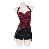 Obsession Nikki Women Red Outfit Cosplay Costume Outfit Halloween Carnival Suit