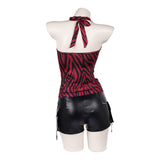 Obsession Nikki Women Red Outfit Cosplay Costume Outfit Halloween Carnival Suit