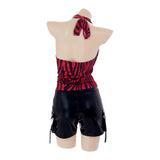 Obsession Nikki Women Red Top Cosplay Costume Outfit Halloween Carnival Suit