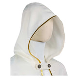 Octopath Traveler Temenos Mistral  White Cloak Cosplay Costume Outfit Halloween Carnival Suit