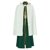 Octopath Traveler Temenos Mistral Green Rope Cosplay Costume Outfit Halloween Carnival Suit