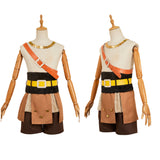 One Piece Elbaph Luffy Leather Outfit Cosplay Costume Outfits Halloween Carnival Suit