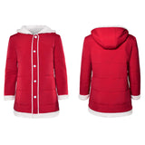 One Piece Live-Action Luffy Red Coat Cosplay Costume Outfit Halloween Carnival Suit