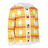 One Piece Live-Action Luffy Yellow Coat Cosplay Costume Outfit Halloween Carnival Suit
