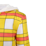 One Piece Live-Action Luffy Yellow Coat Cosplay Costume Outfit Halloween Carnival Suit