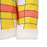One Piece Live-Action Luffy Yellow Coat Cosplay Costume Outfit Halloween Carnival Suit