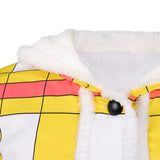 One Piece Live-Action Luffy Yellow Coat Cosplay Costume Outfit Halloween Carnival Suit