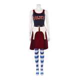 One Piece Live-Action Miss Goldenweek Women Blue Outfit Cosplay Costume Outfit Halloween Carnival Suit