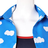 One Piece Live-Action Miss Goldenweek Women Blue Outfit Cosplay Costume Outfit Halloween Carnival Suit